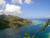vue aerienne sur tahiti